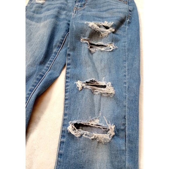 American Eagle Size 2 Short Super Stretch X High Rise Distressed Fun and Sexy - Picture 5 of 11